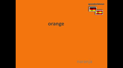 Repasamos los colores en alemán