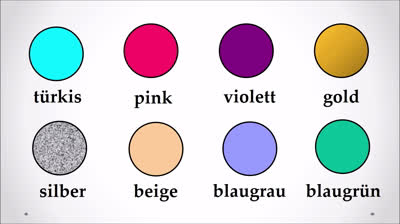 Learn German Easy. Colours