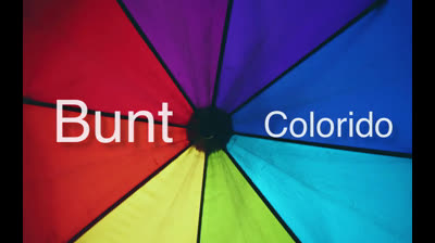 Pronunciando los colores en alemán