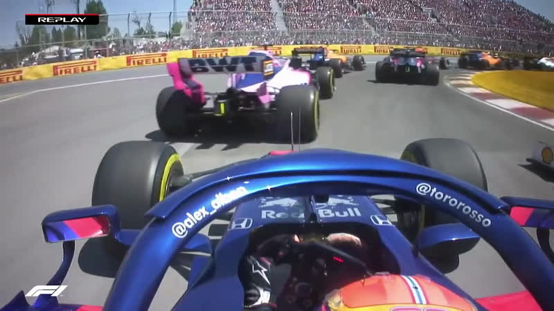 Best moments of the race | Canadian GP 2019 - TokyVideo
