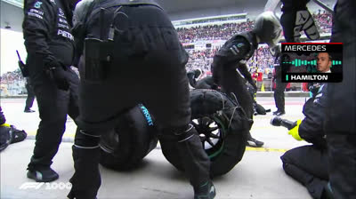 Mercedes Double Pit Stop in the China GP 2019 Incredible!