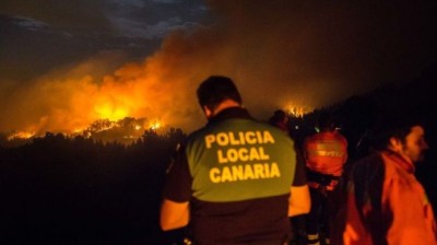 Mejora la situación de los incendios en Gran Canaria