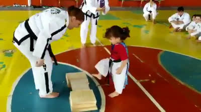 The young Karateka who will make you laugh with the unexpected ending