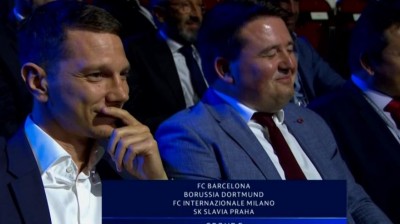 When they tell you you have Barça, Dortmund and Inter in your group, EPIC!