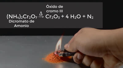 Chemical volcano