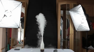 Experimentando con agua oxigenada