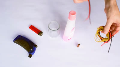 Cómo hacer una lámpara química