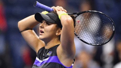 Andreescu's tears as he qualified for the final of the US Open