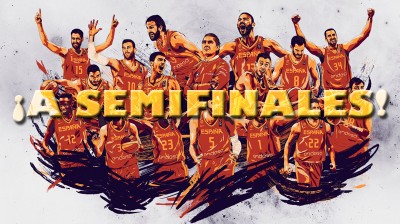 Spain qualifies for the semi-finals of the World Basketball Championship!