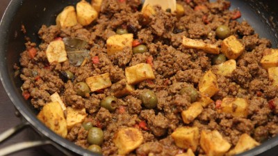 Delicioso picadillo al estilo cubano