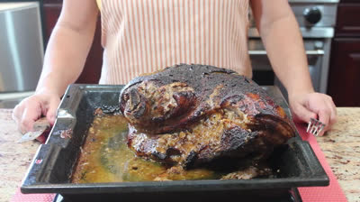 Cerdo cubano al horno