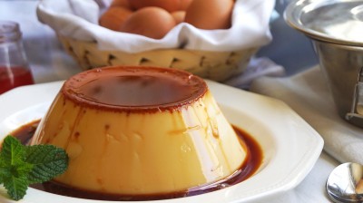 Cuban recipe. Flan