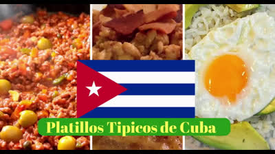 Typical food in Cuba