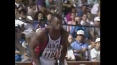 Carl Lewis record del mondo sui 100m a Tokyo 91