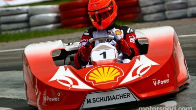 Ferrari team goes karting