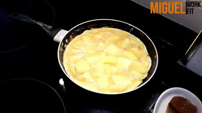 Spanish omelette fit