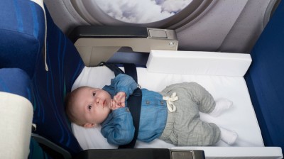 When to get on an airplane with your baby for the first time