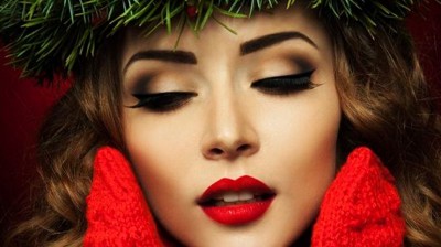 Christmas makeup