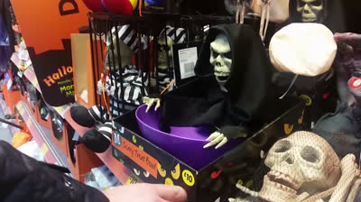 Toys and decoration for Halloween