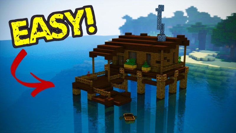 Lucho en Minecraft contra una casa de agua!!! XD - TokyVideo