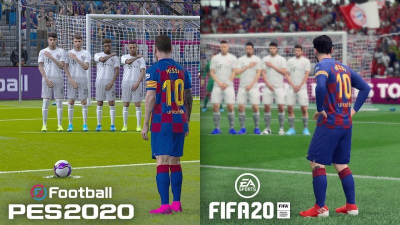 PES x FIFA - Brasil