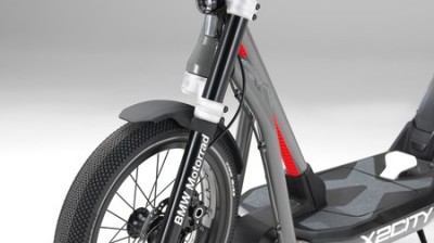 The BMW electric scooter which costs 2.400€.