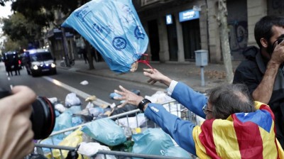 Seventh day of protests in Barcelona without incidents