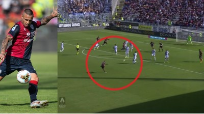 Golazo de Nainggolan. ¡Menudo misil!