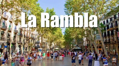 Visit to "Las Ramblas" - Barcelona