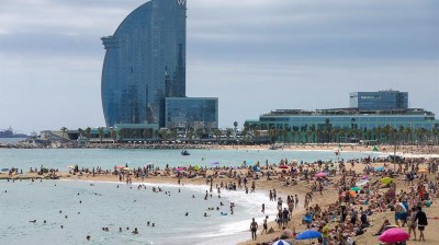 Visit to the "Barceloneta Beach" - Barcelona