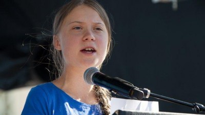 Greta Thunber's speech on climate change